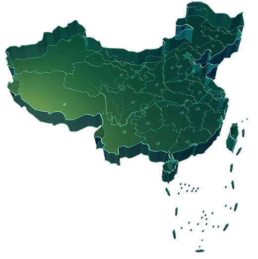 中國(guó)地圖，中國(guó)加油